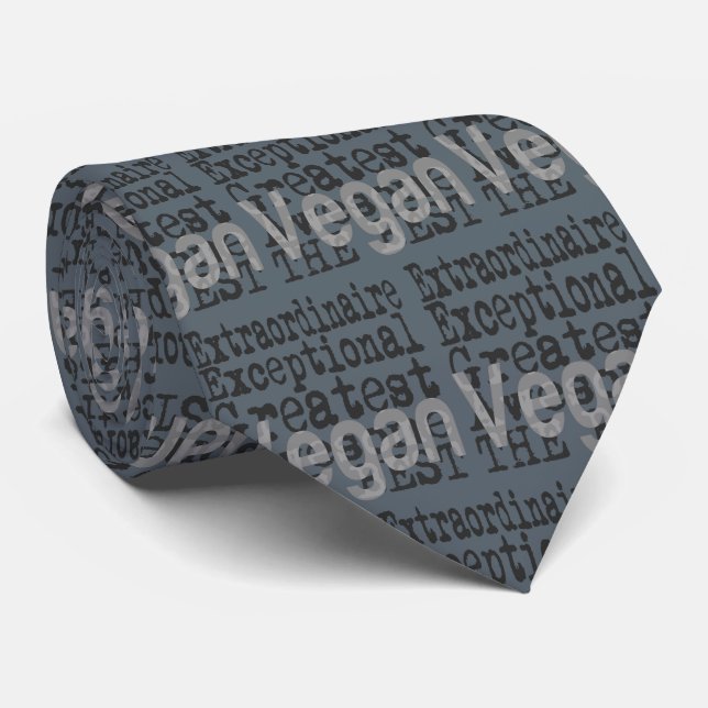 Vegan Extraordinaire Tie (Rolled)