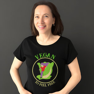 Vegan Feel Free T-Shirt femmes