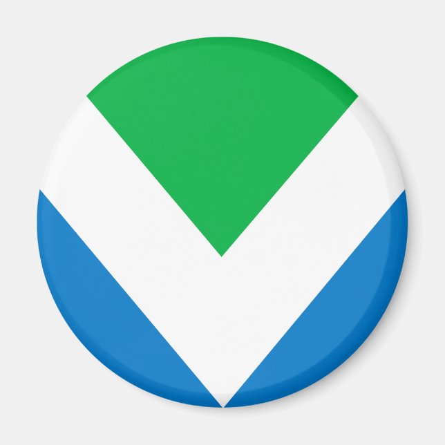 Vegan Flag  Magnet (Front)