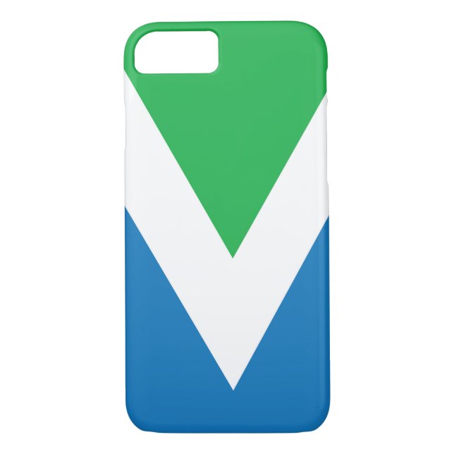 Vegan Flag Phone Case (Back)