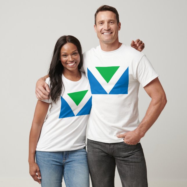 Vegan Flag  T-Shirt (Unisex)