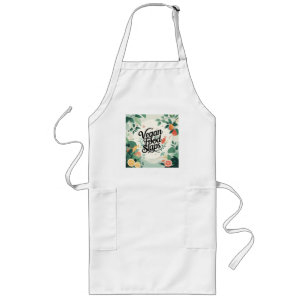 Vegan Food Slaps Apron – Funny Plant-Based Cooking