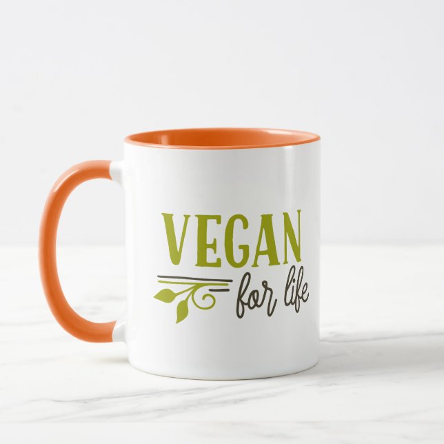 Vegan For Life Mug (Left)