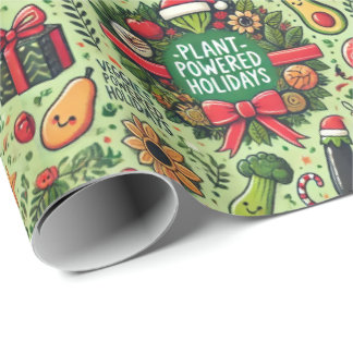 Vegan-Friendly Christmas Wrapping Paper