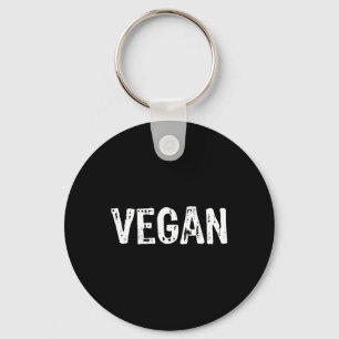 Vegan Funny Veganism Cool Gift Christmas Keychain