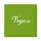 Vegan. Green. Slogan. Custom