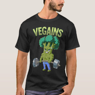 Vegan Gym Bodybuilding Vegains T-Shirt