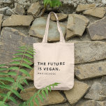 Vegan | Herbivore The Future Is Modern Minimalist Tote Bag<br><div class="desc">Simple,  stylish "The future is vegan" & "#herbivore" custom quote art design in modern minimalist typography. The perfect gift or accessory to share your vegan message. #veganism #vegan #plantbased #veganlife #govegan #crueltyfree #veganlifestyle #vegancommunity #veganfortheanimals #vegetarian #animalrights #plantbaseddiet #veganlove</div>
