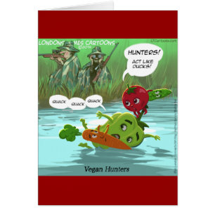 Vegan Hunters Funny
