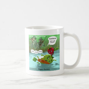 Vegan Hunters Funny Coffee Mug