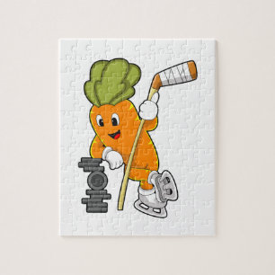 Vegan Ice hockey Ice hockey stick Jigsaw Puzzle