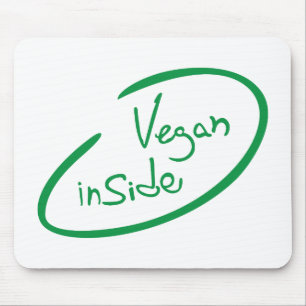 Vegan Inside Mouse Pad