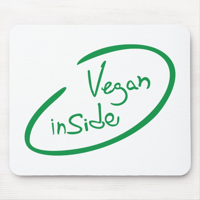 Vegan Inside Mouse Pad (Front)
