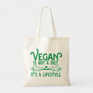 Vegan is not a Diet Tote Bag