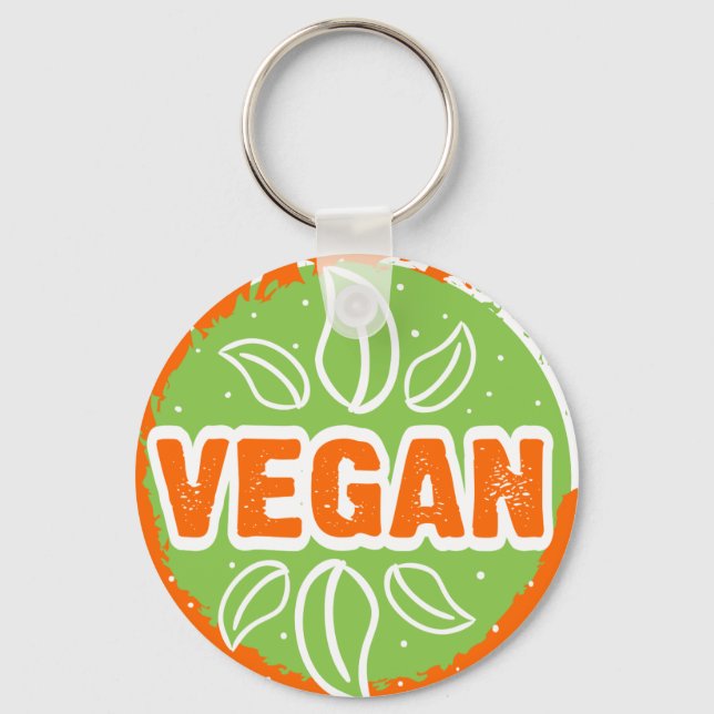 Vegan Keychain (Front)