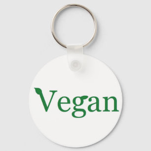 vegan keychain