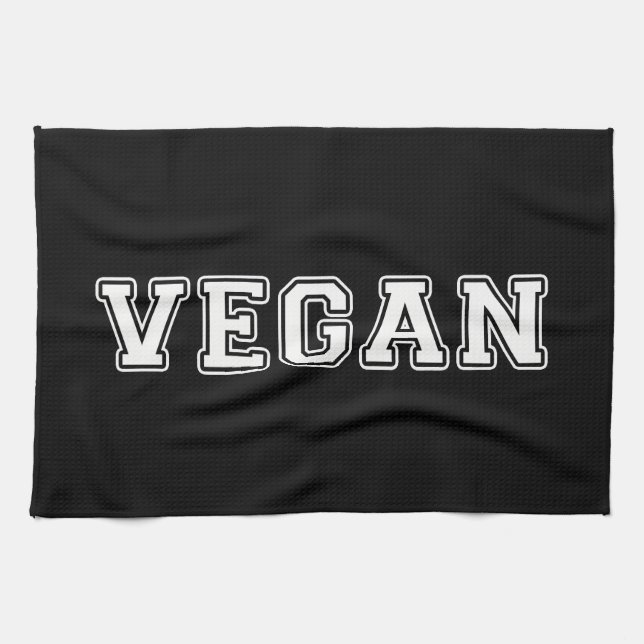 Vegan Kitchen Towel (Horizontal)