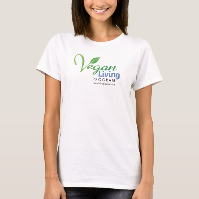 Vegan Living Program Women's Bella Long Sleeve T-Shirt (Front)