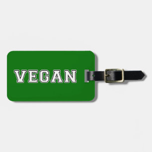 Vegan Luggage Tag