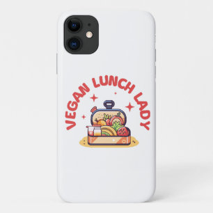 VEGAN LUNCH LADY’S iPhone 11 CASE