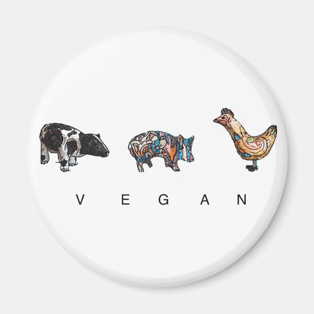 VEGAN MAGNET (Front)