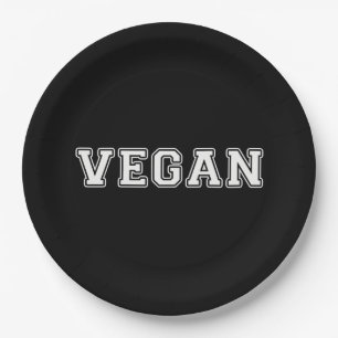 Vegan Paper Plate