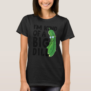 Vegan Pickle Costume Kids I'm Kind Of A Big Dill P T-Shirt