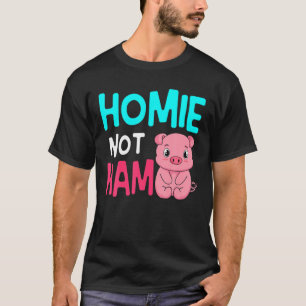 Vegan Pig Free Diet Vegetarian Veganism No Meat Pl T-Shirt