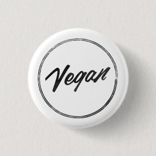 VEGAN Pin Badge
