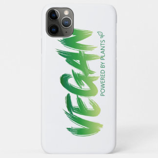 Vegan - Powered by plants iPhone 11 Pro Max Case