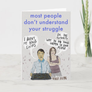 Vegan Problems Card
