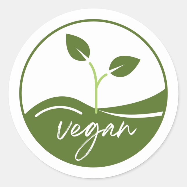 Vegan Product Label (Front)