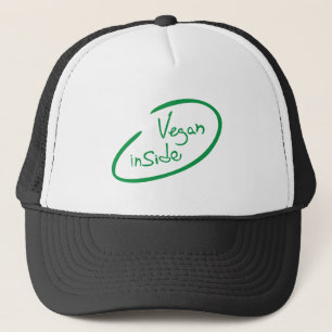 Vegan products trucker hat