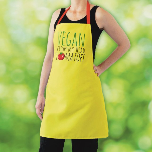 Vegan Pun Apron (Creator Uploaded)