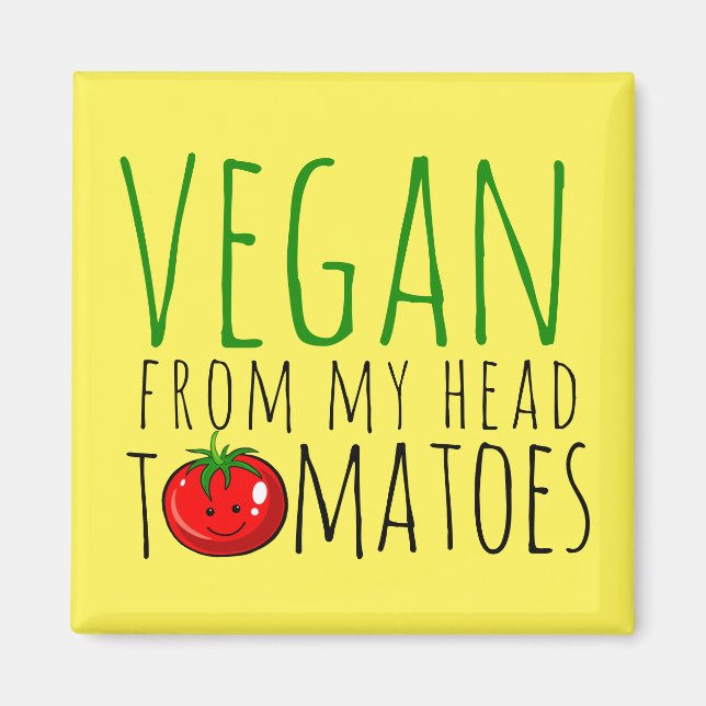 Vegan Pun Magnet (Front)