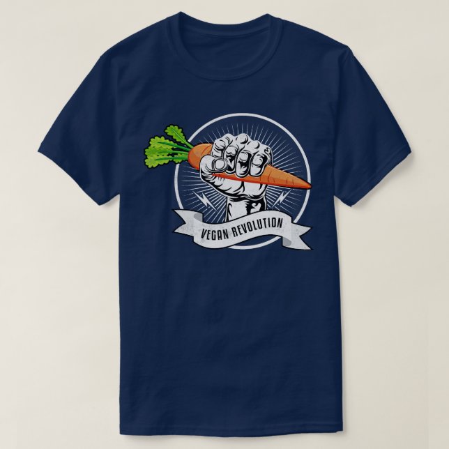 Vegan revolution T-Shirt (Design Front)