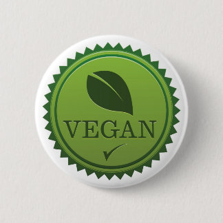 Vegan Seal 2 Inch Round Button