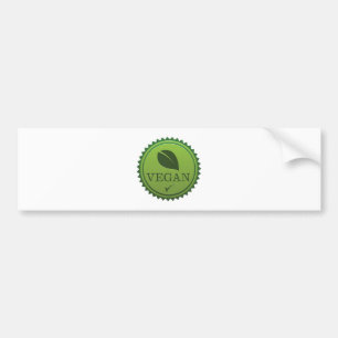 Vegan Seal Bumper Sticker
