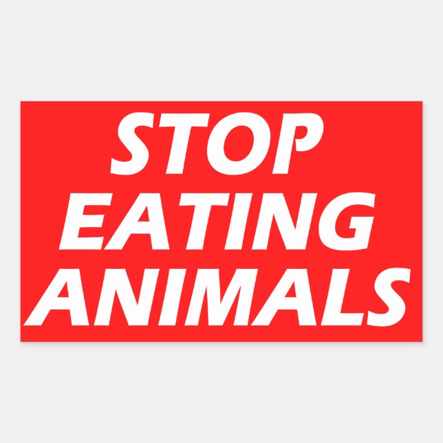 Vegan | Stickers activistes | Enregistrer les anim (Devant)