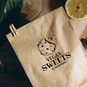 Vegan Sweets, Baking  Rubber Stamp