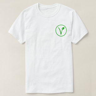 Vegan Symbol Vegetarian Veganism Animal Rights T-Shirt