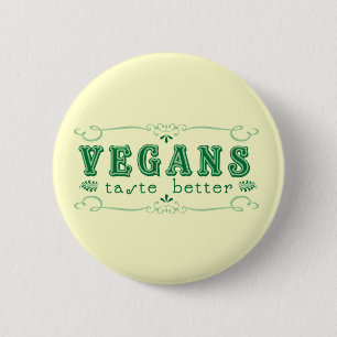 Vegan Taste 2 Inch Round Button