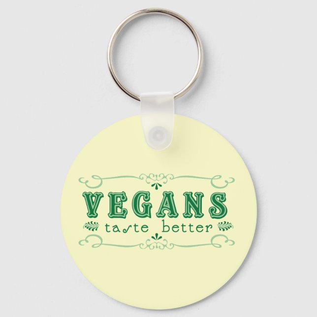 Vegan Taste Keychain (Front)