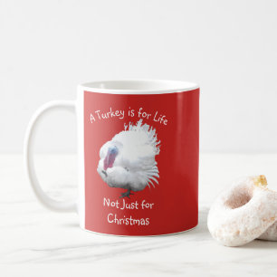 Vegan Turkey Christmas Coffee Mug