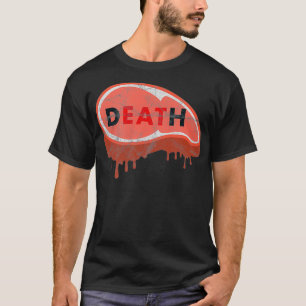 Vegan Veganism Death Plant Based Diet Seitan Tofu  T-Shirt