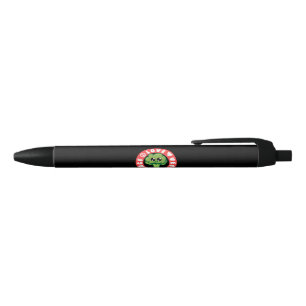 Vegan Vegetables Broccoli Black Ink Pen