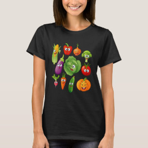 Vegan Vegetables Veggies Vegetarian Veganism 1 T-Shirt