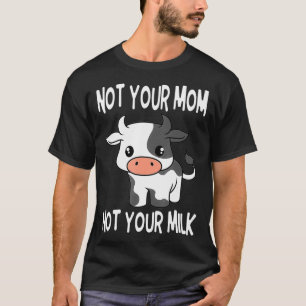 Vegan Vegetarian Cow Free No Meat Diet Plant Based T-Shirt