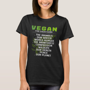 Vegan Vegetarian Diet Healthy Food  4 T-Shirt