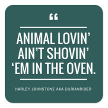 Vegan vegetarian stickers animal rights lovers